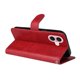 thumbnail image 3 of Funda Billetera para iPhone 16 Plus con Porta Tarjetas y Soporte Ajustable Rojo, 3 of 6
