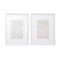 Vgo - Set 2 Marcos Mad 2 40X50 Blanco 20X25