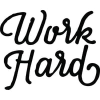 Rienda Libre Graphics - Decomural Work Hard Classroom Ws-46392