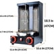 thumbnail image 2 of Máquina de shawarma tipo rotisserie Li Zhen 110 V de acero inoxidable, 2 of 8