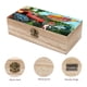 thumbnail image 3 of Blaze y las Máquinas Monstruo Caja Organizadora de Madera Rústica - Caja Decorativa Multifuncional para Escritorio, Hogar, Oficina, Joyas y Manualidades, 3 of 6