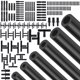 thumbnail image 1 of Kit de Manguera de Vacío PLALEI de Silicona 5 pies con 113 Conectores, 1 of 7