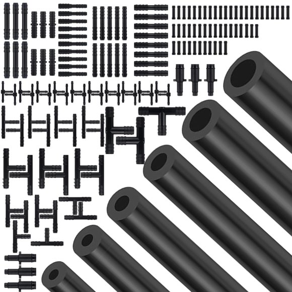 Kit de Manguera de Vacío PLALEI de Silicona 5 pies con 113 Conectores