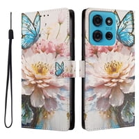 Foxdock Funda Tipo Cartera Para Motorola Moto G75 Con Soporte Y Correa – Diseño De Patrones Lindos