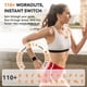 thumbnail image 3 of Smartwatch para mujer con 3 correas, llamadas Bluetooth y monitor de actividad, 3 of 3