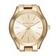 thumbnail image 3 of Reloj Michael Kors Slim Runway en tono dorado de 33 mm, 3 of 5