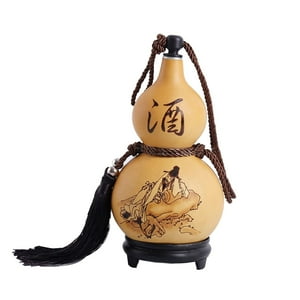 Genérico - Jarra De Calabaza Para Hombre, Portátil, Para Beber, Para Pesca En Bote, Uso En Interiores Y Exteriores, 750 Ml