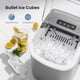 thumbnail image 2 of Encimera portátil Ice Maker Crzoe, 26 libras/24 h, gris, 2 of 8