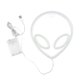 thumbnail image 5 of Alien Letrero De Neón Decoración De Pared Accesorios De Decoración De Arte USB Para Dormitorio Rosa Azul, 5 of 5