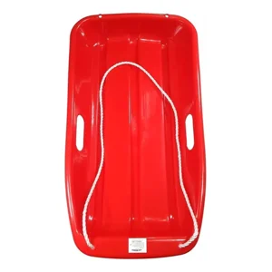 Max - Trineo Para Nieve Deslizante Simple Rojo