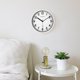 thumbnail image 5 of Reloj Pared 22 cm Blanco Circular Plastico, 5 of 5