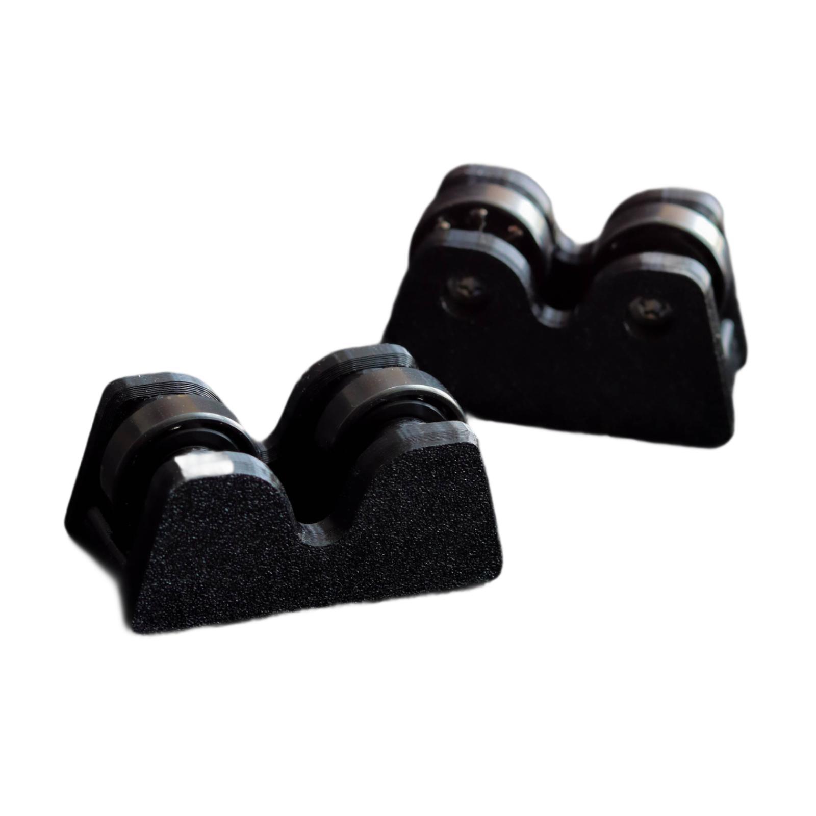 Ioensy - 2 Detectores De Rectitud Para Comprobadores De Rectitud De Billar Para Juegos En Casa, Color Negro