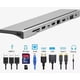 thumbnail image 2 of Adaptador Usb Tipo C 11 En 1 Docking Station Macbook / Pc, 2 of 3