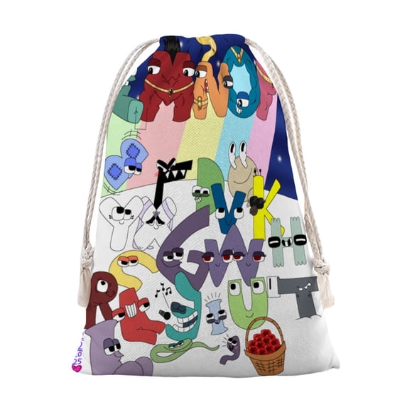 Bolsa de Regalo Navideña Desmarcar Alphabet Lore 50cm x 80cm