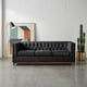 thumbnail image 1 of Sofa Roma 3C Cuero Colorado Negro, 1 of 5