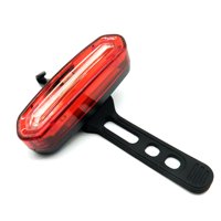 Frc - Luz Tricolor Led Para Bicicleta Recargable Rojo/Blanco/Azul