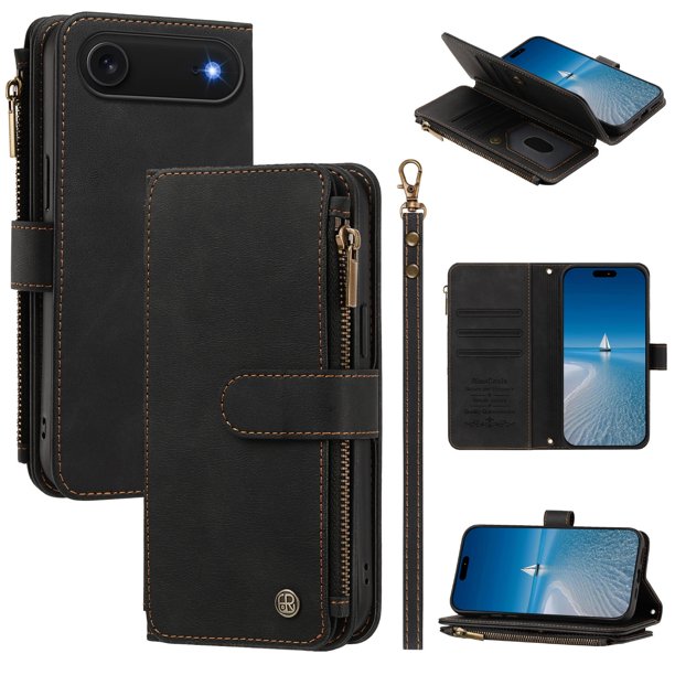 Cartera para iPhone Air con Ranuras para Tarjetas, Negro