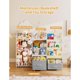 thumbnail image 3 of Biblioteca Infantil Twinkoo 3 Niveles Gris con Cajones, 3 of 3