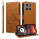 thumbnail image 5 of Funda Cartera para Motorola Moto G15/G15 Power Perro Cachorro Grabado con Tarjetas Soporte Correa Marrón, 5 of 6