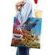 thumbnail image 4 of Super Wings Bolso de tela con estampado de lienzo para mujer, bolsa de compras reutilizable y estética, con cremallera interior, regalo para mujer,40*45cm., 4 of 6