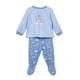 thumbnail image 1 of Pijama Bebé Niña Manga Larga Unicornio Celeste, 1 of 3