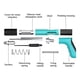 thumbnail image 4 of Pistola De Clavos Para Pared Y Metal + 100 Clavos, 4 of 6