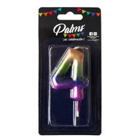 Vela Arcoiris Num 4 1 Un Palms