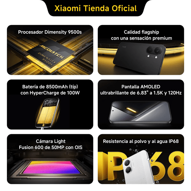 POCO X8 Pro Max Negro 12GB + 512GB | Lider