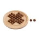 thumbnail image 2 of Juego De Mesa De Solitario Con Clavija De Madera, Juego De Mesa De Ajedrez De Independencia Para Niños, Diámetro De 135mm, 2 of 5