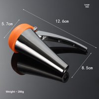 Xusx111 - Cracker De Tuercas,Herramienta De Cracker De Tuercas Pesadas Con Tapa Naranja A Prueba De Salpicaduras,Cracker De Palanca Larga Y Retorno De Muelle Para Agrietamiento Sin Esfuerzo