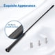 thumbnail image 4 of Antena universal de repuesto para vehículo de 40 cm, mástil de radio AM FM para techo, antena de goma flexible con adaptador roscado M4, M5 y M6., 4 of 7