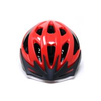 Casco Radical Mountain Mtb Nt Con Luz Rojo Negro M 56-57Cm