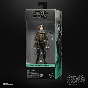 Star Wars The Black Series Jyn Erso Figura De Acción Coleccionable Rogue One: Una Historia, Juguetes Para Niños De 4 Años En Adelante, F2889
