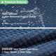 thumbnail image 3 of Cortina de ducha Dynamene Thick Waffle Weave, 183 x 183 cm, color azul marino, 3 of 6