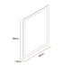 thumbnail image 5 of ESPEJO RECTANGULAR 80x60x1,9 CM FM-060, 5 of 5