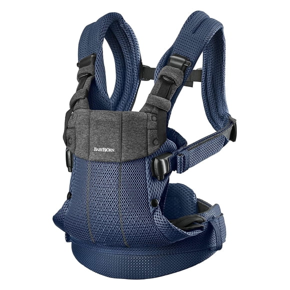 Portabebé BabyBjörn Harmony 3D Mesh Azul Marino
