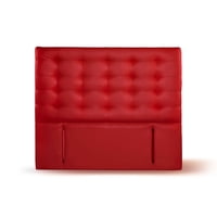 Latam Home - Respaldo Napoles Pu Rojo 2 Pza
