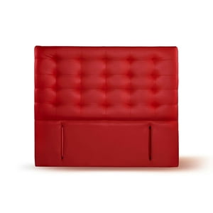 Latam Home - Respaldo Napoles Pu Rojo King
