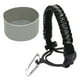 thumbnail image 3 of Mango Para Botella De Agua Funda Protectora De Silicona Para Actividades Al Aire Libre Deportes Gris Pequeño, 3 of 5