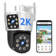thumbnail image 1 of 2nlf Cámara de Seguridad Exterior Wifi Ip 360 Doble Lente 2, 1 of 3