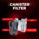 thumbnail image 5 of Filtro de cartucho Aquatop CF-400UV MKII para acuarios de 125 galones, 5 of 7