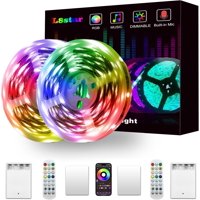 Tira De Luces Led L8Star Alimentadas Por Baterías De 2 X 5 M Con Control Remoto