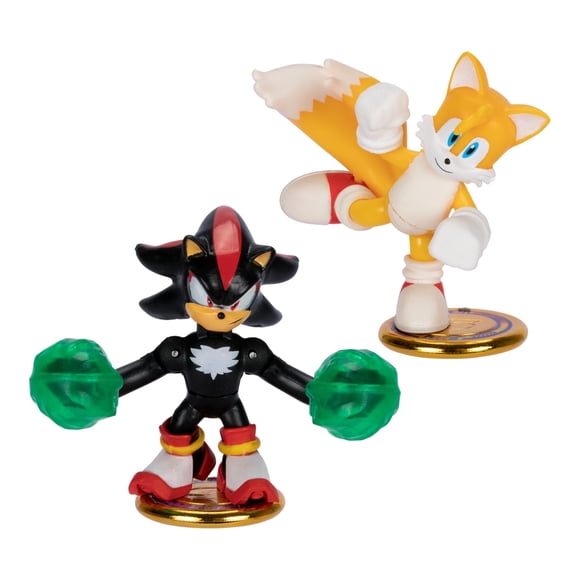 Figuras de acción Akedo Sonic The Hedgehog Versus con Tails & Shadow