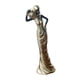 thumbnail image 1 of Escultura africana, estatua Tribal de señora, adorno de mesa, figura de mujer para dormitorio, escritorio, entrada, estantería, regalo de inauguración Estilo A, 1 of 5