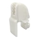 thumbnail image 1 of Clips De Guardabarros De Pontón, Ganchos De Guardabarros De Riel Cuadrado De Amarre De Nailon Para Exteriores, Blanco, 1 of 5