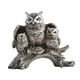 thumbnail image 1 of Figuras De Búho En Miniatura, Estatua De Animal Para Gabinete, Dormitorio, Estantería, Gris, 1 of 3