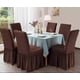 thumbnail image 1 of Set De 6 Und. Fundas Turcas Sillas Café, 1 of 2