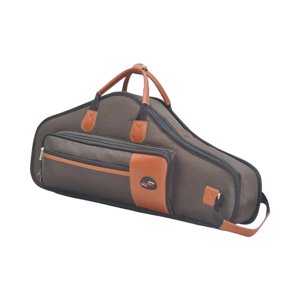 Magideal - Bolsa Para Saxofón, Bolsa De Viaje Para Instrumentos De Viento Para Saxofón Alto, Asas Cómodas Portátiles, Bolso De Hombro, Bolso Para Saxofón, Dispos Café
