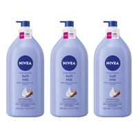 Nivea Crema Corporal Milk Pieles Extra Secas 1000Ml X3