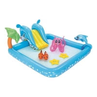 Piscina Y Juegos Inflable Acuario 2.39Mx2.06Mx86Cms Bestway Azul Tamano Unico
